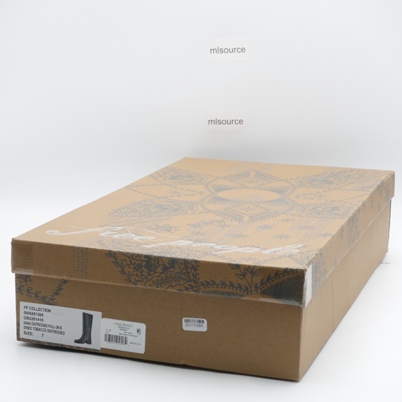 NEW Free People Dana Distressed Pull-On Leather Boots Womens OB2261418 - Picture 11 of 16